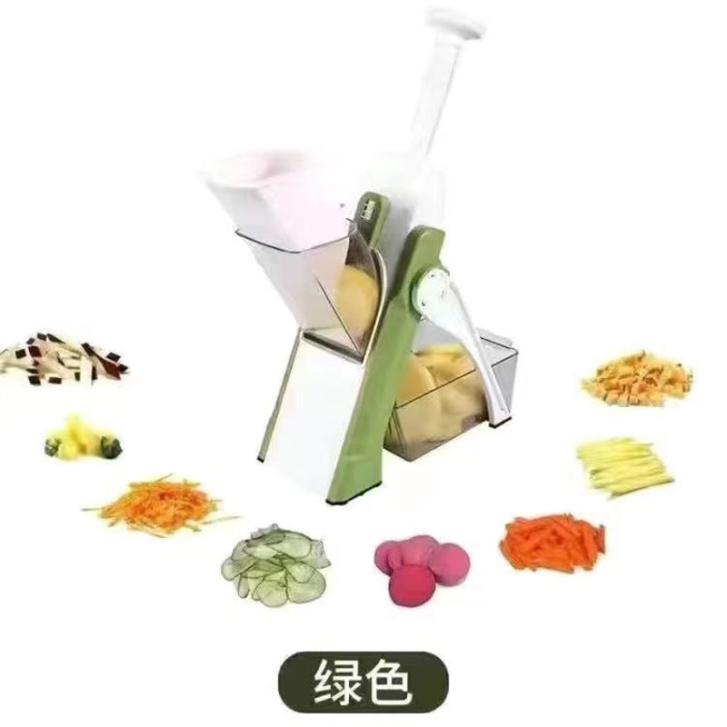 Cross-border grater shredded household multi-functional garlic potato shredded kitchen slicing artifact slicer shredded vegetable shredder