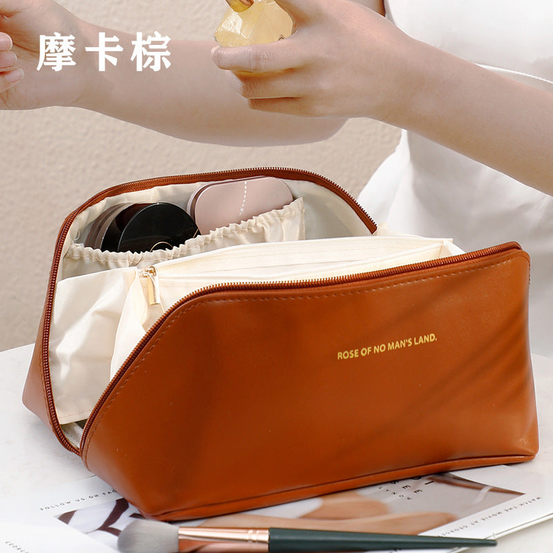 Cosmetic bag for women 2023 new portable high-end cosmetic travel storage bag with large capacity