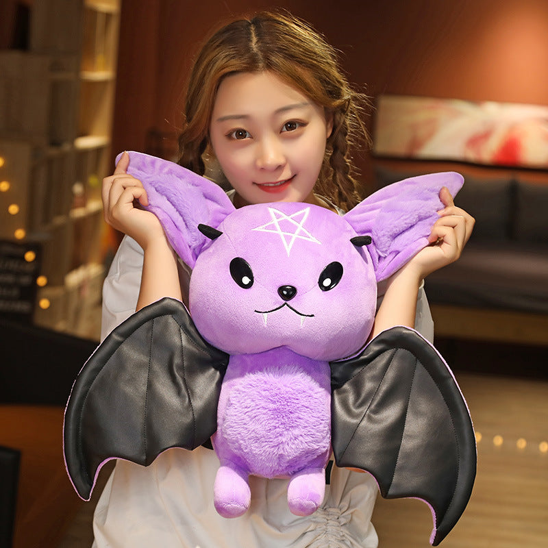 Devil Bat Doll Plush Toy Halloween Doll Company Festival Event Gift Children Doll Wholesale