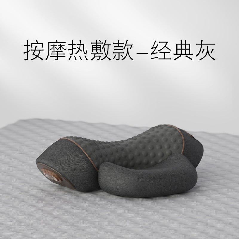 Cervical pillow for protecting the vertebrae while sleeping, special massage for the spine, non-traction heating compress, repairing cylindrical cervical pillow