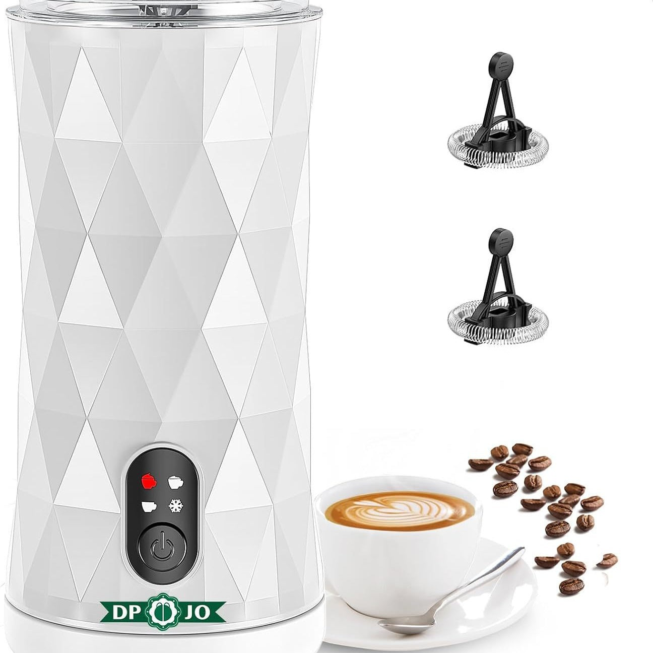 Cross-border hot selling home coffee milk frother milk tea shop fully automatic hot and cold milk frother electric milk frother