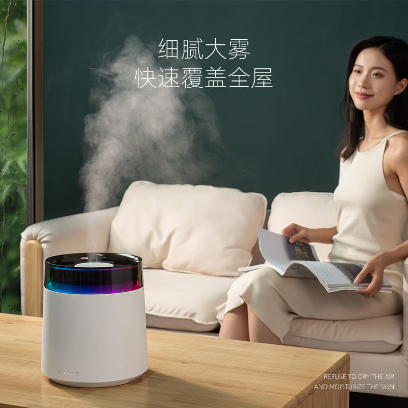 New home humidifier atmosphere light large fog volume home humidifier large capacity 3L office aromatherapy humidifier