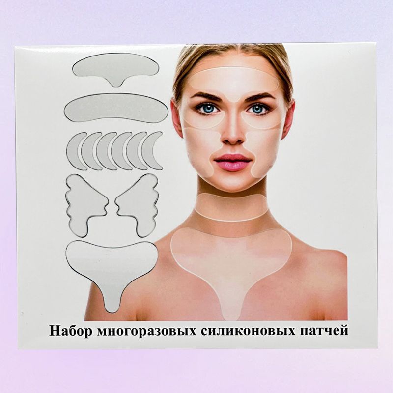 Factory cross-border facial anti-wrinkle patch neck firming face silicone anti-wrinkle patch forehead nasolabial fold face patch lifting