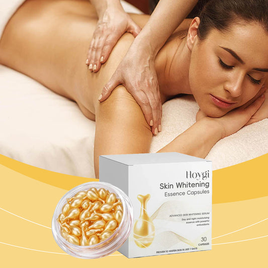 HOYGI Skin Brightening Capsules Naturally brighten your armpits, knees, and elbows to give you a glow