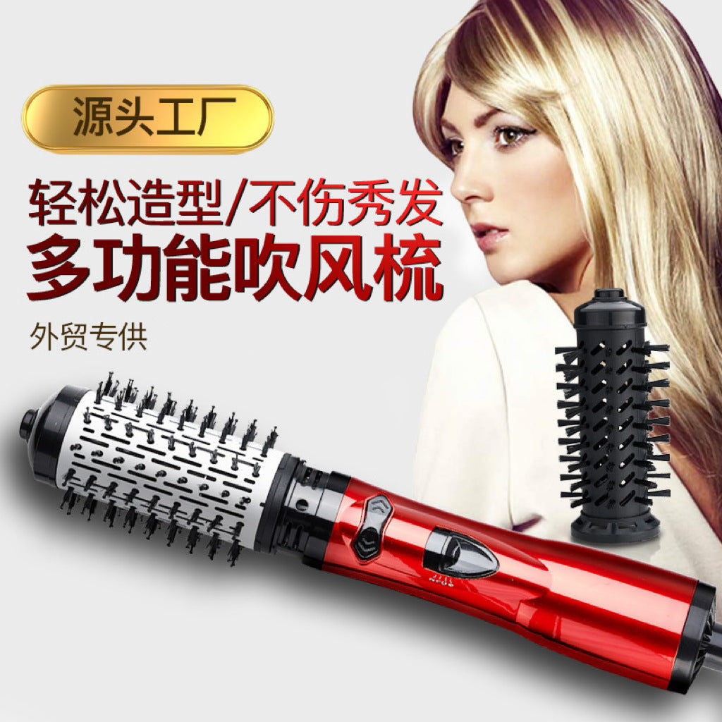 [Ready stock] Cross-border automatic curling comb, wavy curling comb, large curling comb, hot air comb, two-in-one constant temperature fluffy hair dryer comb