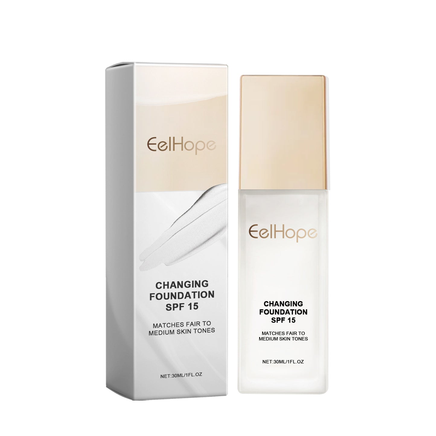 EELHOPE moisturizing liquid foundation moisturizing natural light makeup skin foundation