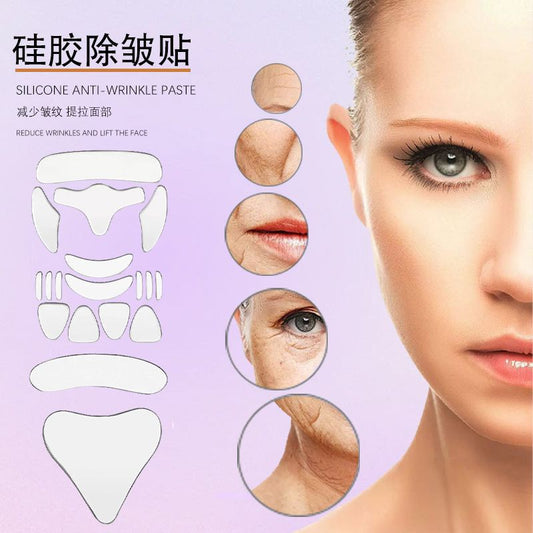 Factory cross-border facial anti-wrinkle patch neck firming face silicone anti-wrinkle patch forehead nasolabial fold face patch lifting