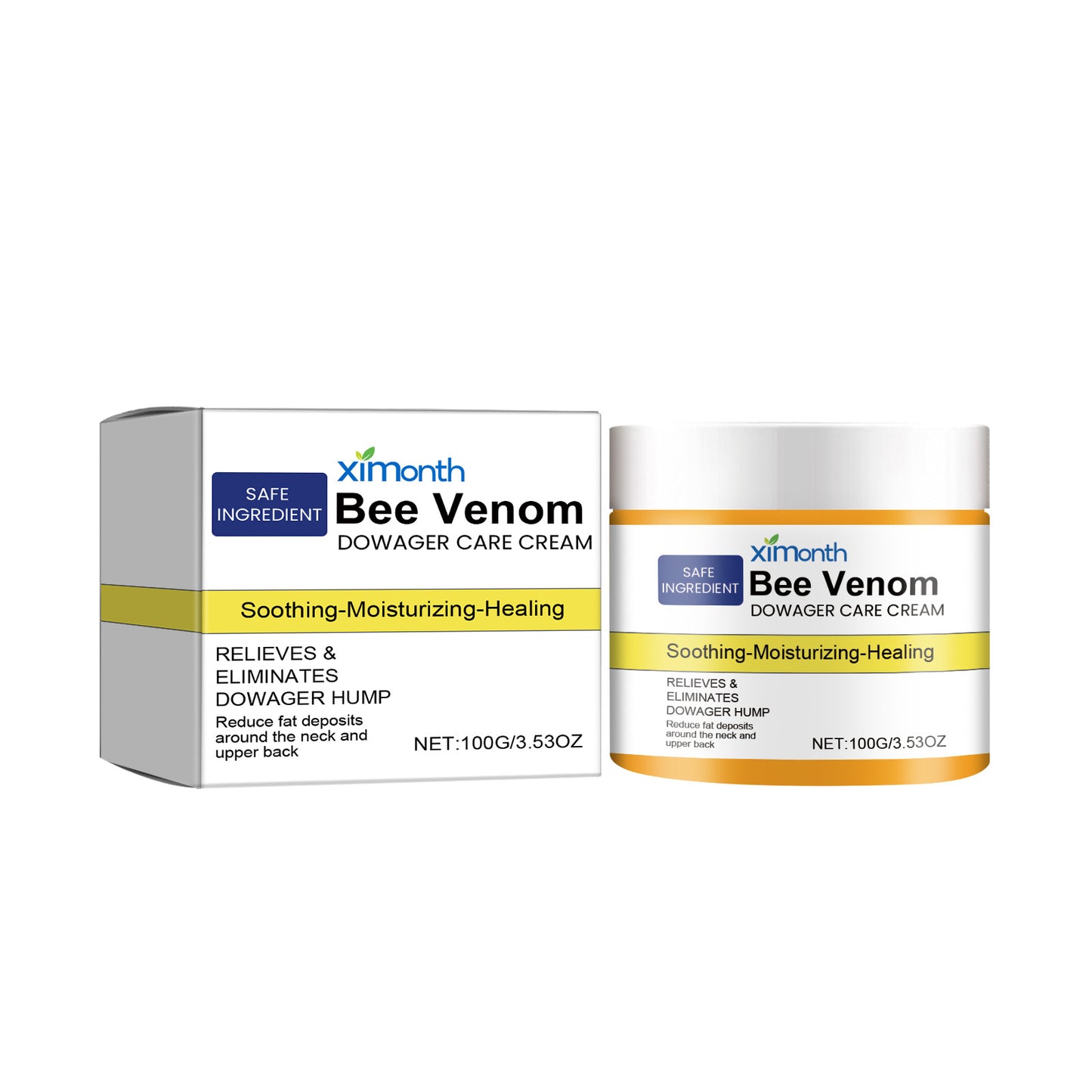 Ximonth Bee Venom Royal Concubine Neck and Back Care Cream Relieves Discomfort in Shoulders, Neck and Back Rich Bag Neck Repair Cream