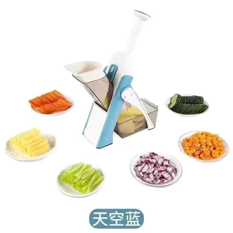 Cross-border grater shredded household multi-functional garlic potato shredded kitchen slicing artifact slicer shredded vegetable shredder