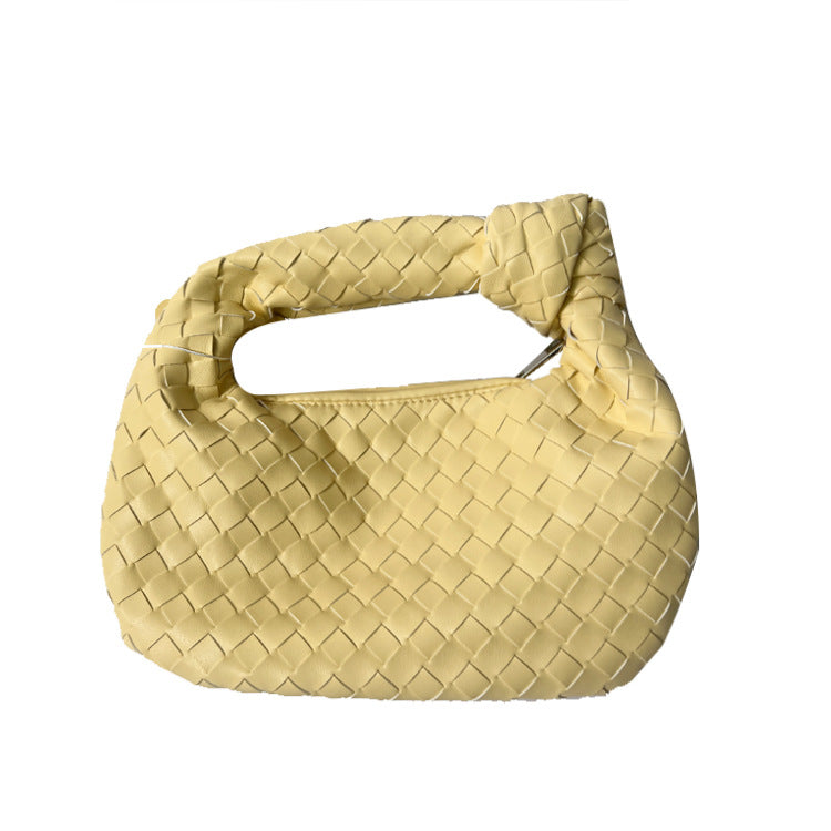 Cross-border woven bag Amazon hot-selling handbag AliExpress cloud dumpling bag