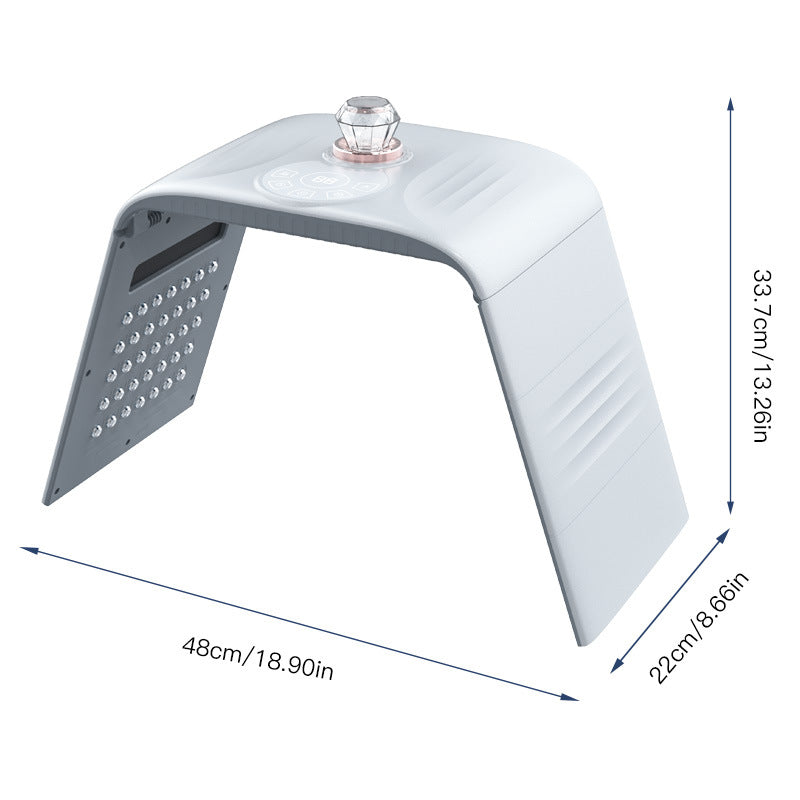 Cross-border spray spectrometer beauty instrument red and blue light beauty instrument large row of lights mask beauty salon home photon rejuvena