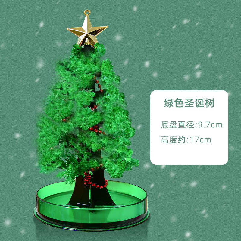 Large magic tree colorful Christmas tree magical watering will bloom paper tree crystal creative Christmas gift