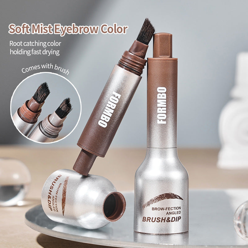 FORMBO cross-border Amazon hot-selling eyebrow cream large brush head eyebrow dyeing cream eyebrows multi-color eyebrow pencil wild eyebrow wholesale