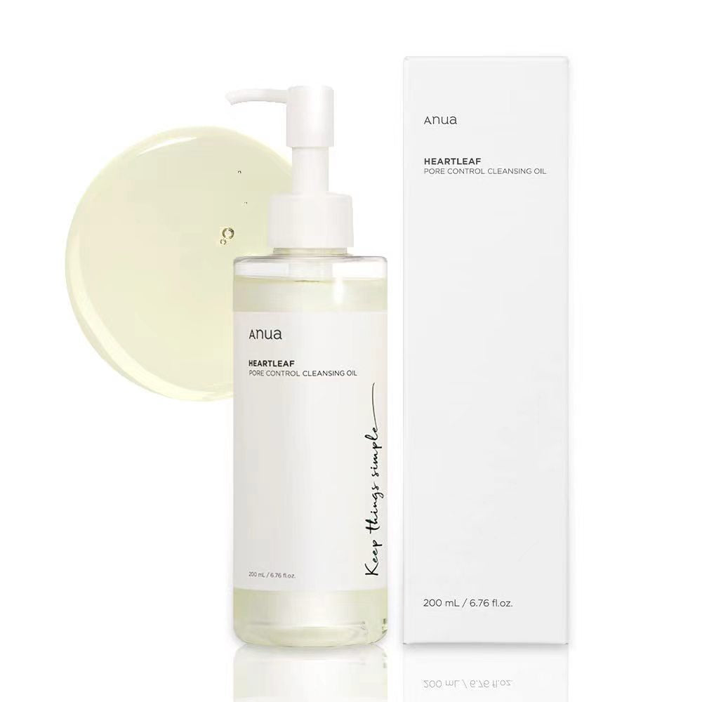 Cross-border hit Anua Heartleaf Pore Control Cleansing Oil Cleansing Water Korean Facial Cleanser 200ml