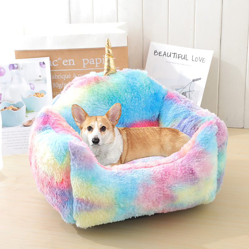 Dog kennels Small and medium-sized dog kennels Creative and cute cat kennels Four seasons universal warm dog mats Pet kennels Pet supplies