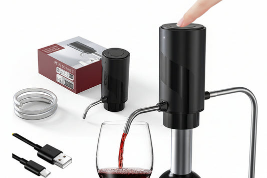 Source manufacturer's easy-to-clean new type of pneumatic automatic wine dispenser, intelligent and fast electronic wine decanter.