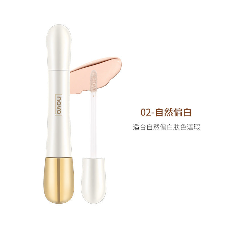 NOVO double-headed concealer stick concealer pen to cover dark circles, spots, acne marks, face concealer