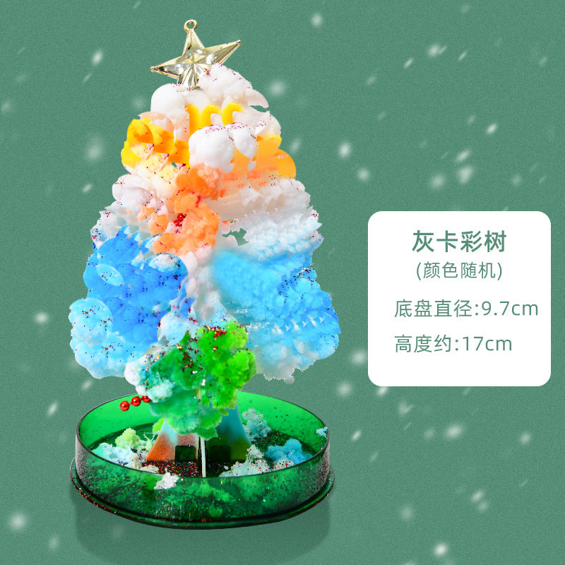 Large magic tree colorful Christmas tree magical watering will bloom paper tree crystal creative Christmas gift