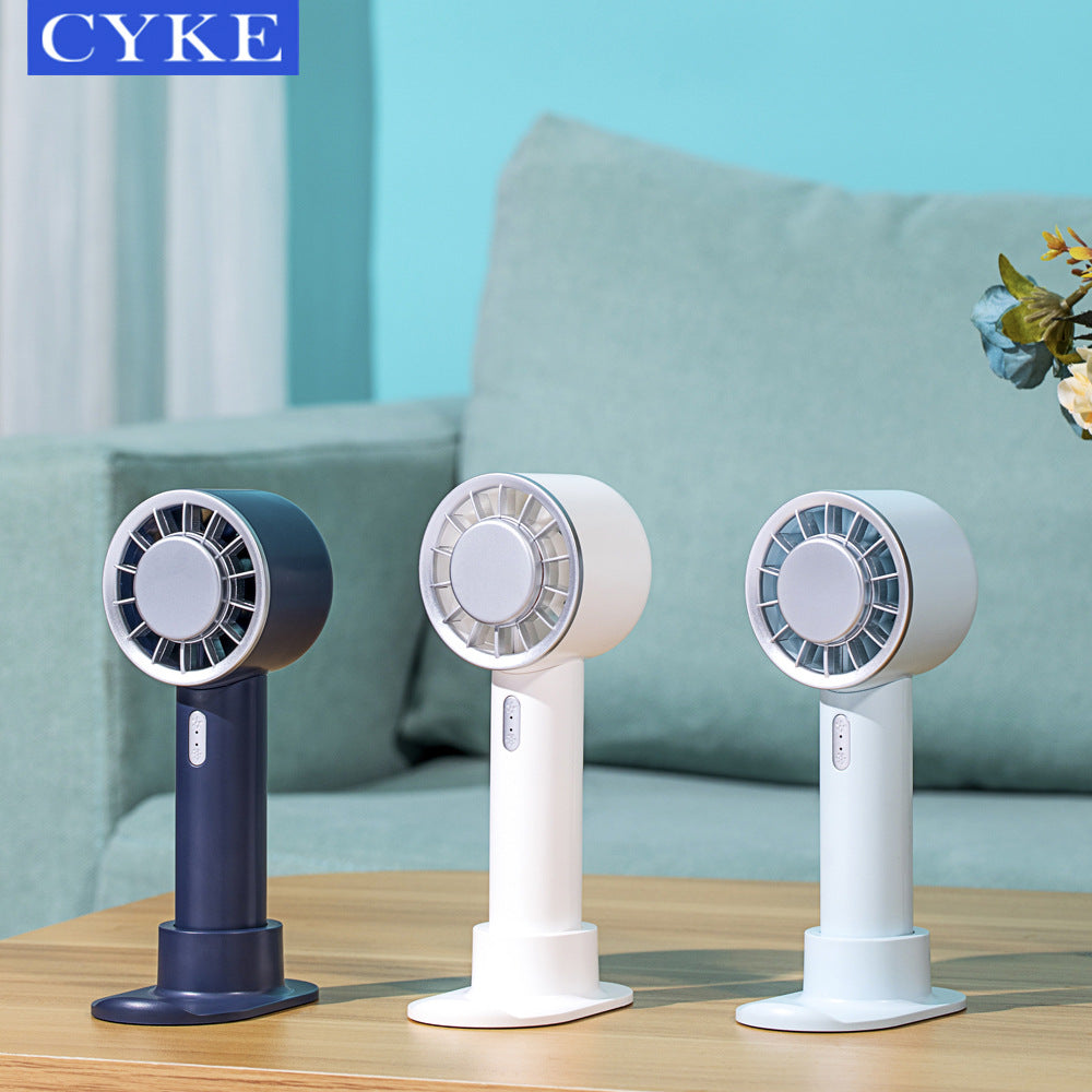 CYKE refrigeration handheld fan cold compress small fan rechargeable portable fan desktop mini fan portable BSMI