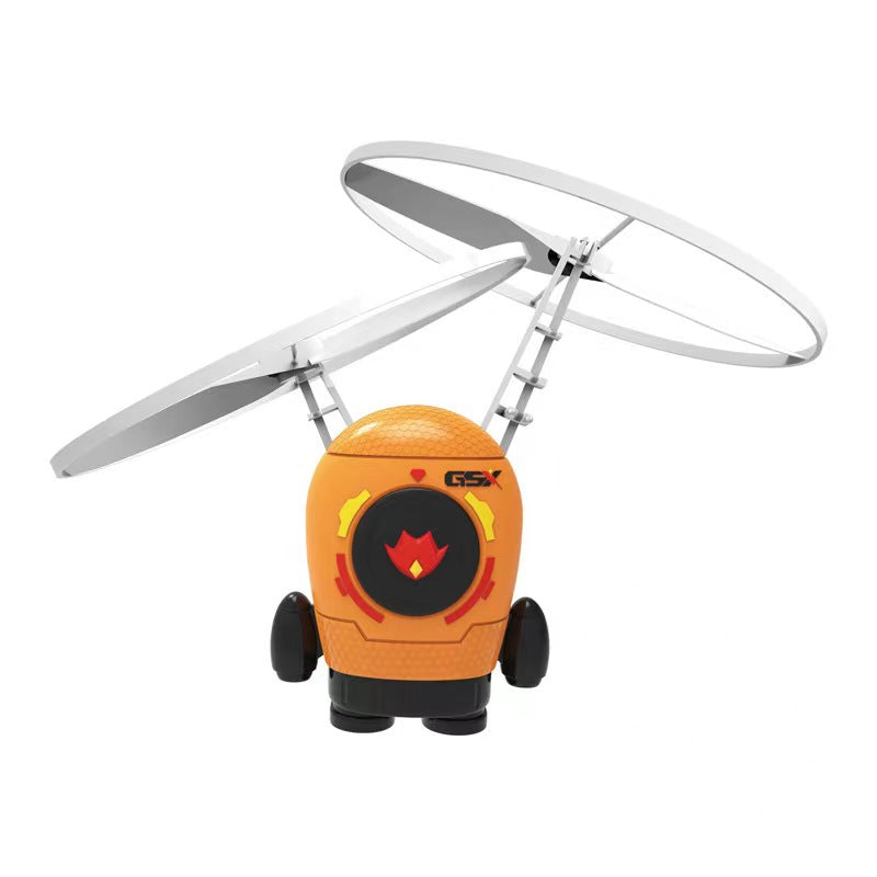 Cross-border children's induction wire man aircraft intelligent suspension gyroscope astronaut aircraft luminous flying toy