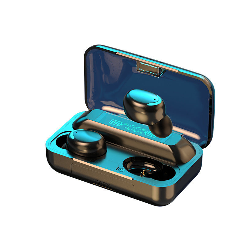 Cross-border exclusive m10 bluetooth headset wireless in-ear large power sports waterproof running long battery life f9 headset