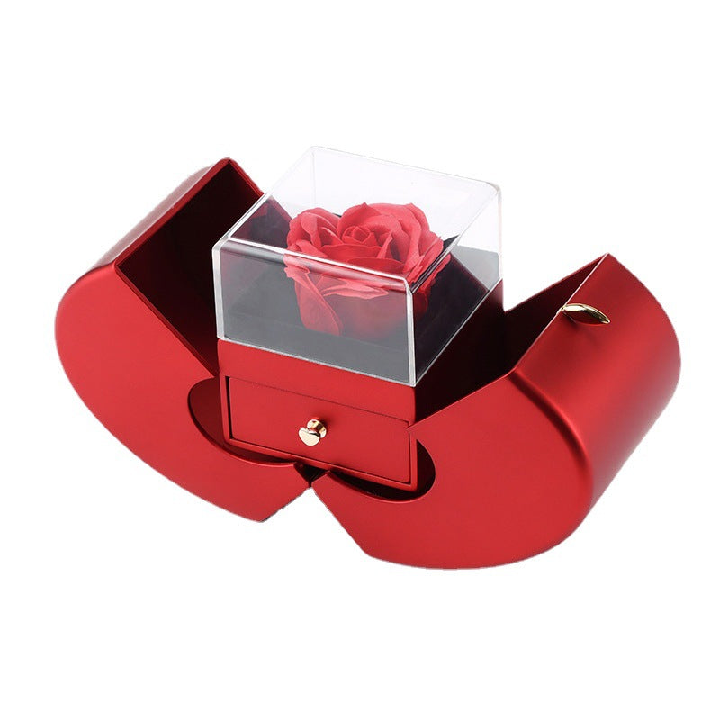 Christmas Apple Jewelry Box Ornament Box Christmas Gift Box Ring Box Pendant Box Spot Wholesale