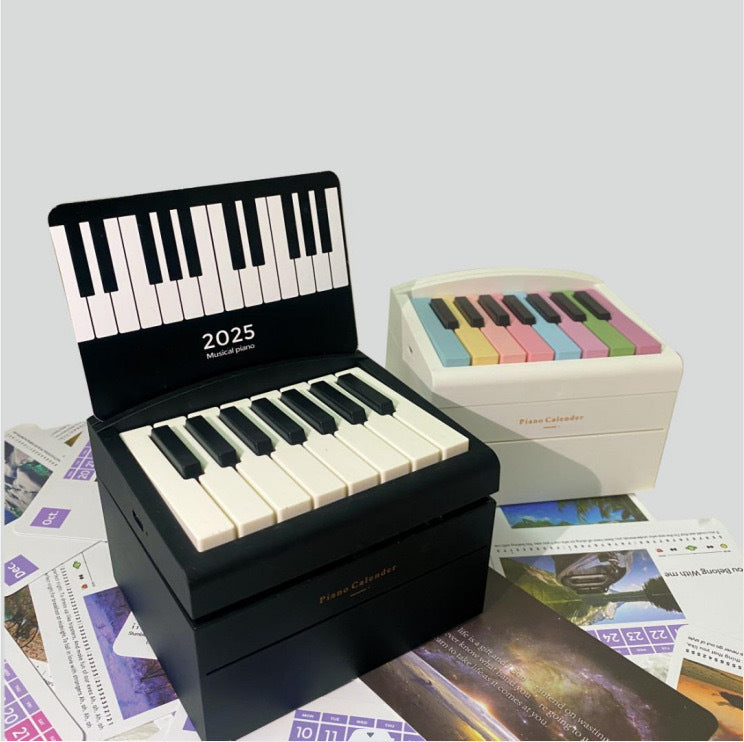 2025 new Taylor playable piano calendar calendar 52 songs piano music Taylor cross-border supply