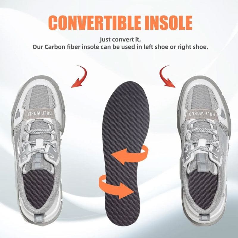 1.2MM carbon fiber insole for football basketball running shoes shock absorption racing pad running shovel type full palm anti-nail