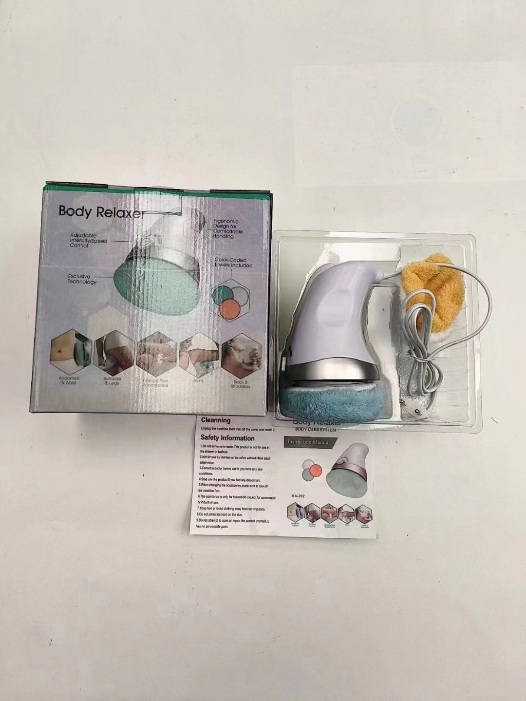 Multifunctional fat pushing machine massager vibration massager household electric massage hammer full body health massage equipment