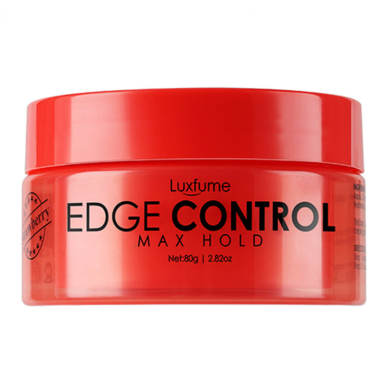 Edge Control hair wax for sideburns with fruity fragrance, non-greasy, glossy and white-free hair wax for sideburns