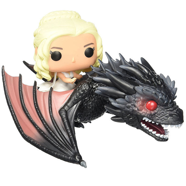 Game of Thrones Game of Thrones Daenerys Dragon Mother Night King Dragon Riding Model