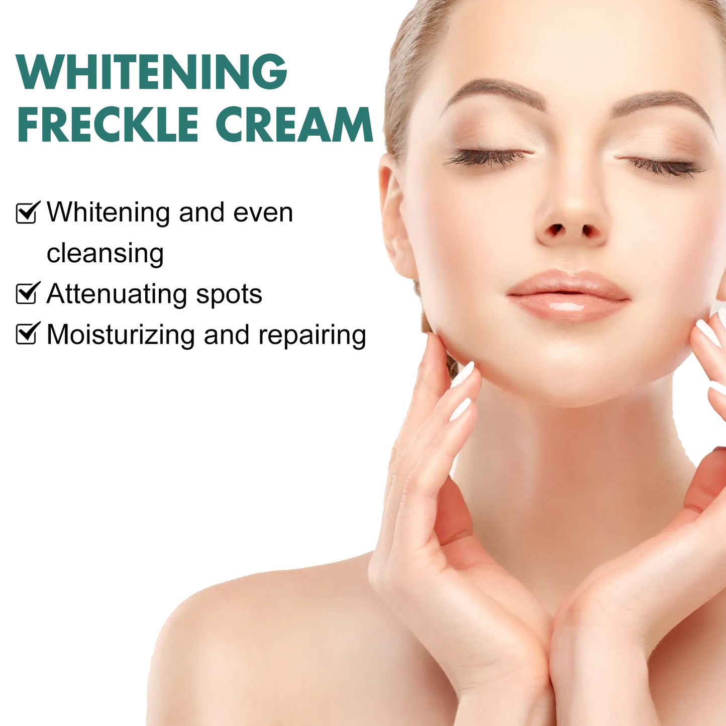 EELHOE Whitening and Spot Lightening Cream Moisturizing and lightening spots, whitening and brightening skin, anti-aging cream