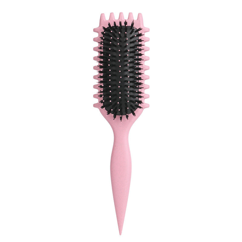 Hot Comb Wholesale Bounce Curl Defining Styling Brush Massage Comb Air Cushion Comb Curling Comb Cross-border Comb Factory