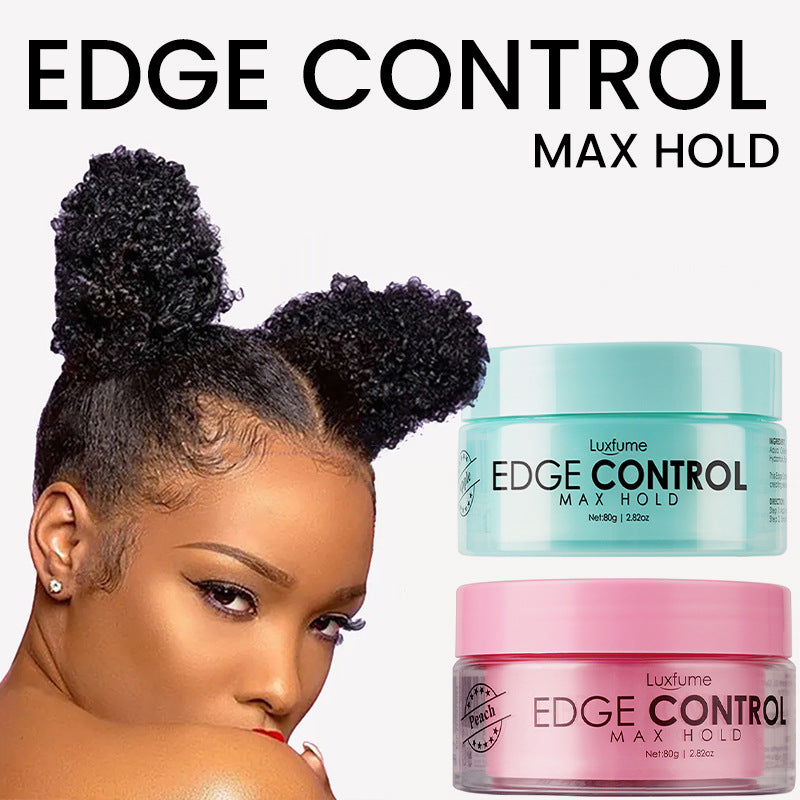 Edge Control hair wax for sideburns with fruity fragrance, non-greasy, glossy and white-free hair wax for sideburns