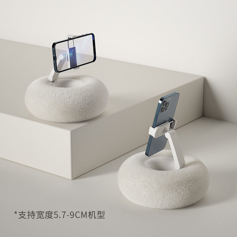 Pillow mobile phone holder tablet rotating holder live broadcast drama lazy desktop bed home stand wholesale