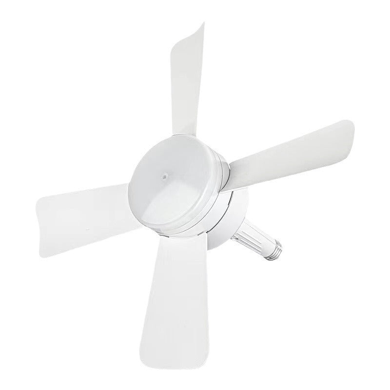 Cross-border small fan light with detachable blades, household simple with remote control 4-leaf fan light with adjustable color wholesale