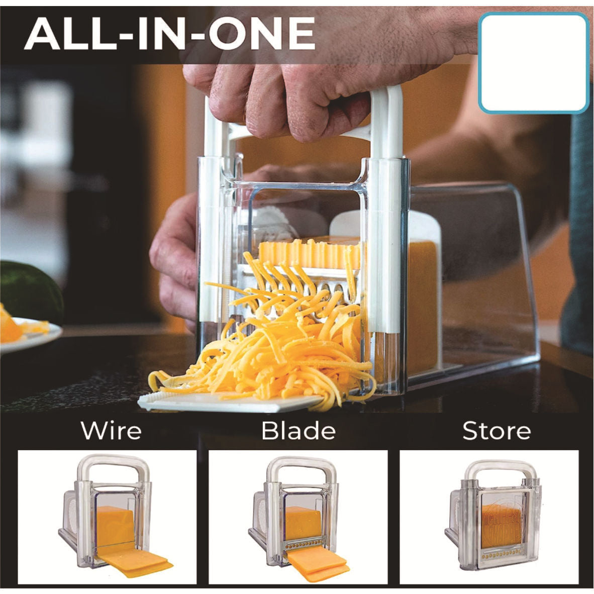 Cross-border butter slicer 4 in 1 butter slicer cheese slicer can store cheese slices
