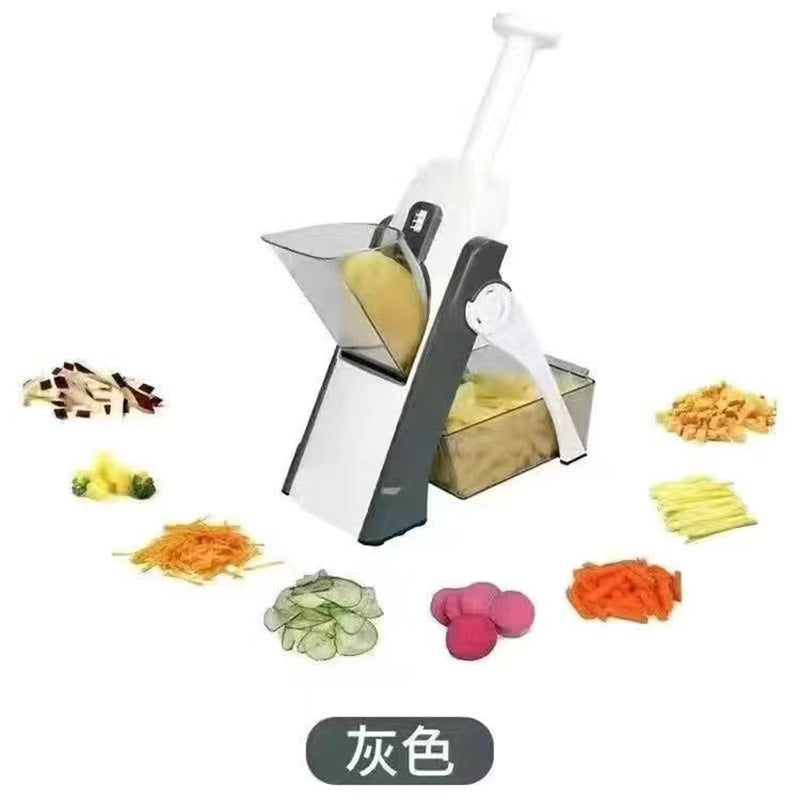 Cross-border grater shredded household multi-functional garlic potato shredded kitchen slicing artifact slicer shredded vegetable shredder