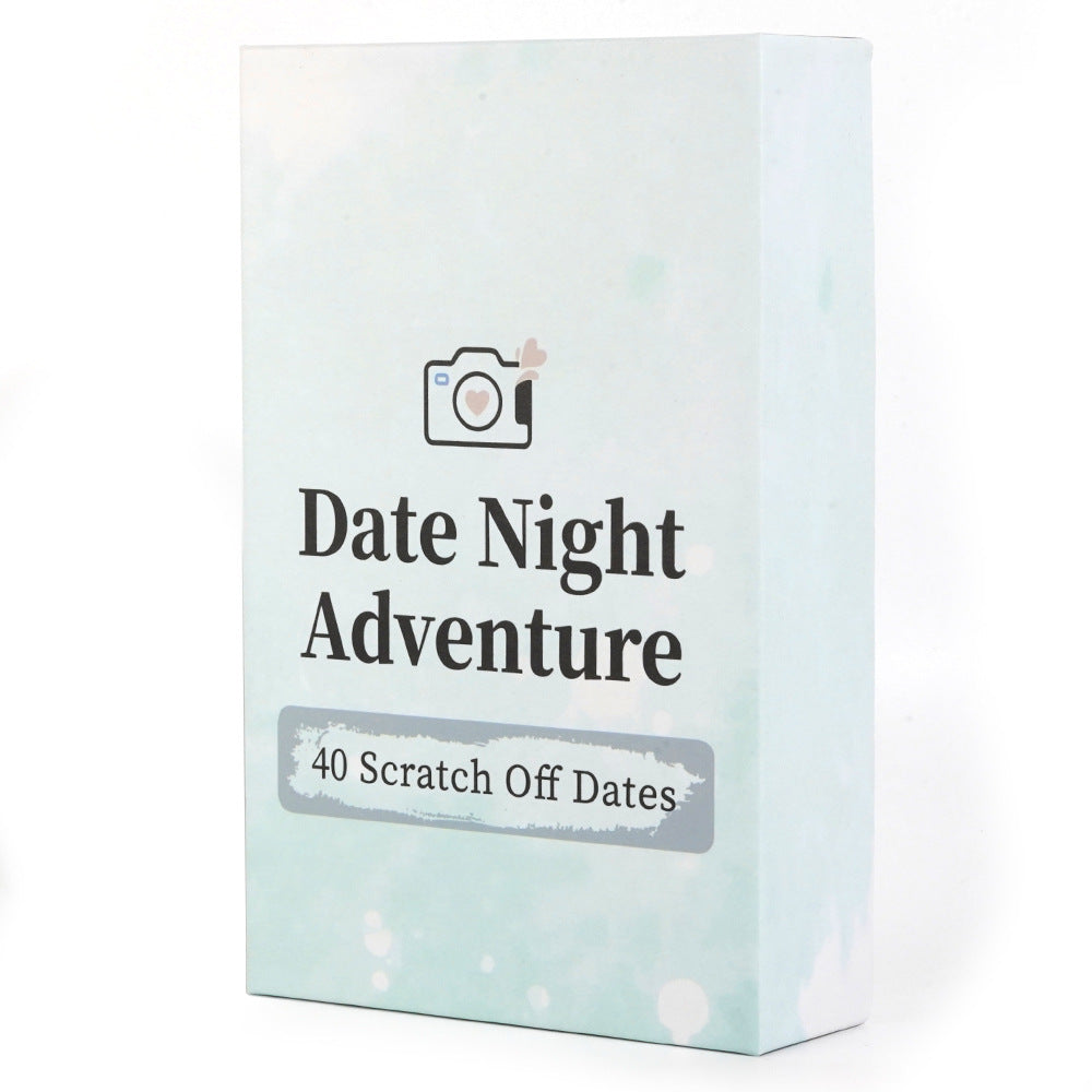 Date night adventure full English date night card game family gathering support