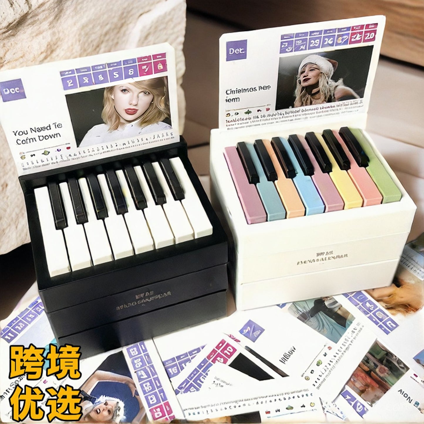 2025 new Taylor playable piano calendar calendar 52 songs piano music Taylor cross-border supply