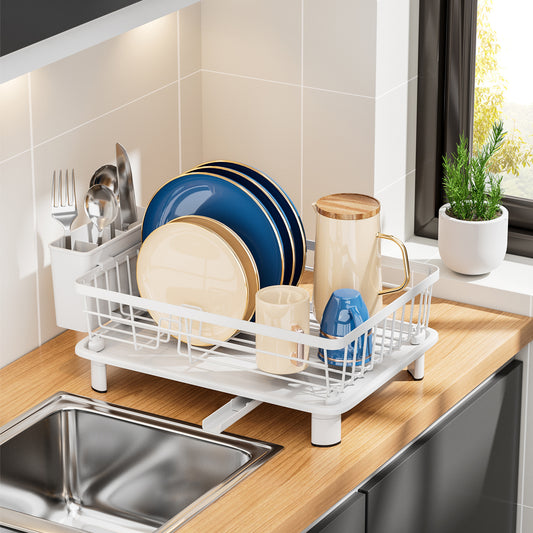 Cross-border Amazon kitchen dish rack small volume dish drain rack sink multi-function tableware drain bowl storage box