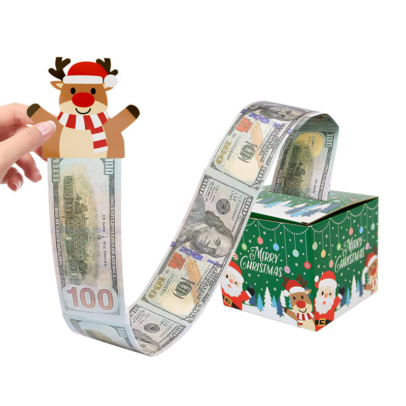 Cross-border wholesale Christmas new candy box corrugated paper packaging box Christmas surprise box candy box foreign trade export