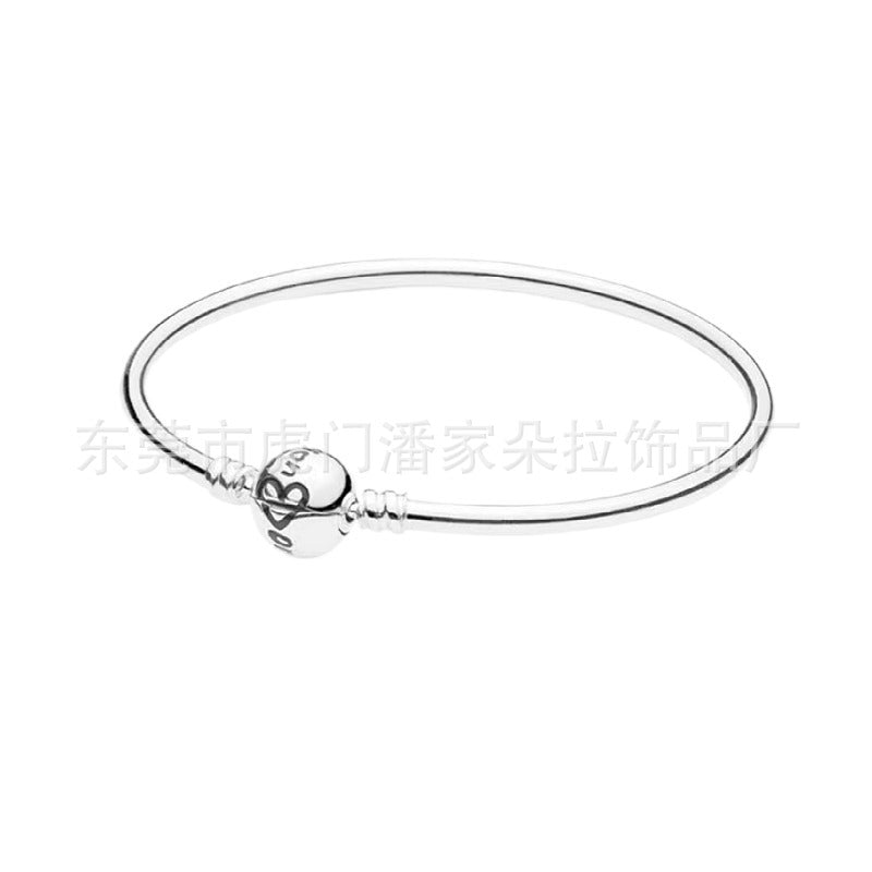 Panjia white copper S925 silver-plated Harry Potter bracelet diy accessories beaded pendant fashion personality bracelet