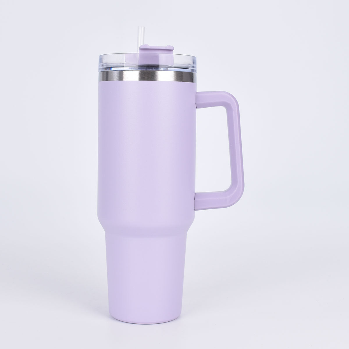 Ice Cup 304 Stainless Steel 40oz Car Cup Large Capacity Thermos Cup Straw Cup Cold Coffee Car Water Cup