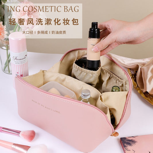 Cosmetic bag for women 2023 new portable high-end cosmetic travel storage bag with large capacity