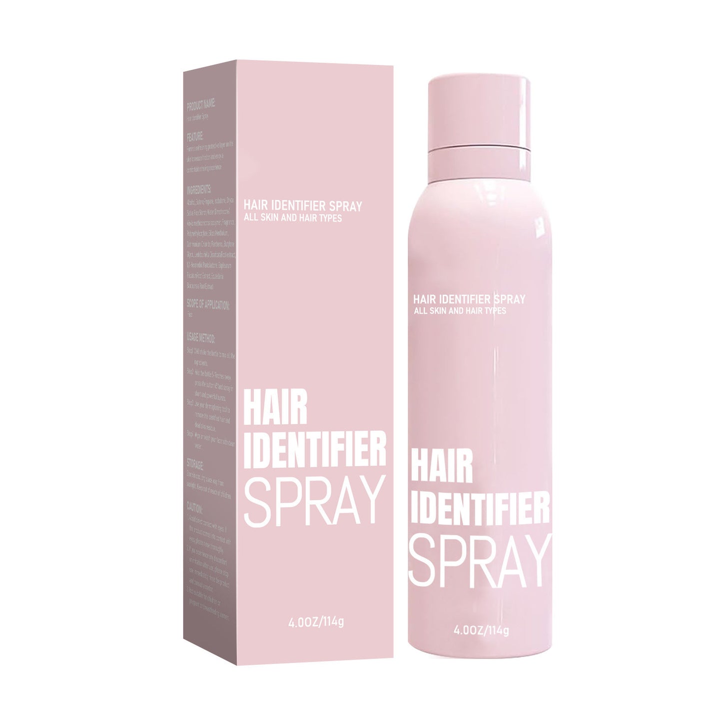 Cross-border hit YILEST hair spray Hair IdentifierSpray facial hair spray 114g