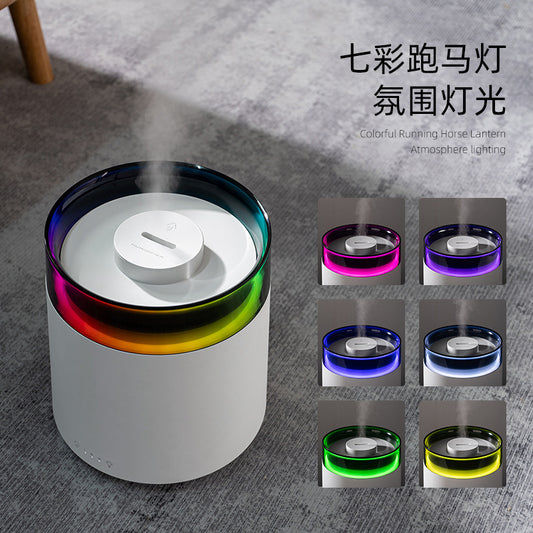 New home humidifier atmosphere light large fog volume home humidifier large capacity 3L office aromatherapy humidifier