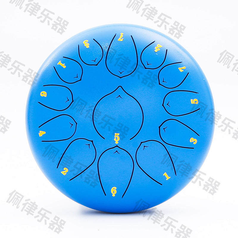 Parent-child educational toys children's drum enlightenment musical instrument ethereal drum 6/8/10/12 inch full worry-free drum percussion instrument