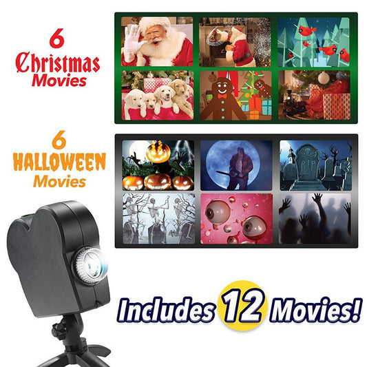 New laser light window projector projector Christmas Halloween outdoor window projection l