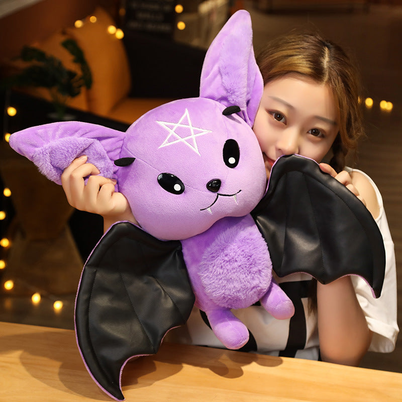 Devil Bat Doll Plush Toy Halloween Doll Company Festival Event Gift Children Doll Wholesale